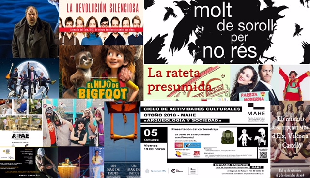 Agenda Cultural de Elx Cultura del 2 al 7 de octubre